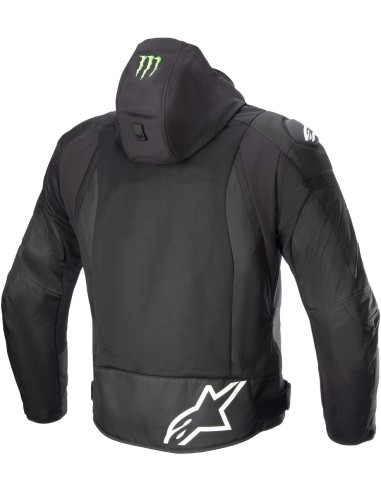 Chaqueta Alpinestars Zaca Air Monster FQ20 | Negro y blanco
