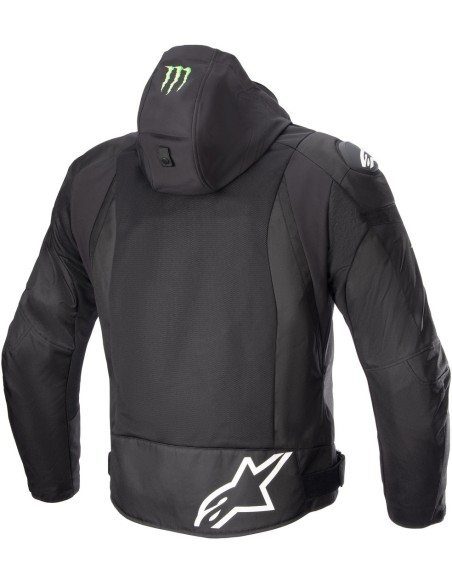 Chaqueta Alpinestars Zaca Air Monster FQ20 | Negro y blanco