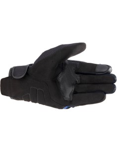 Guantes Alpinestars Copper FQ20 | Negro-azul-rojo brillo 2