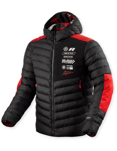 Chaqueta Revit Payload | Negro y rojo