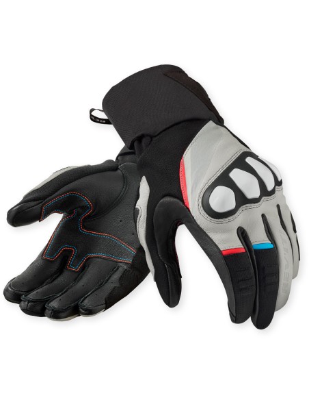 Guantes Revit Combustion | Negro y gris claro