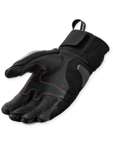 Guantes Revit Combustion | Negro y gris claro