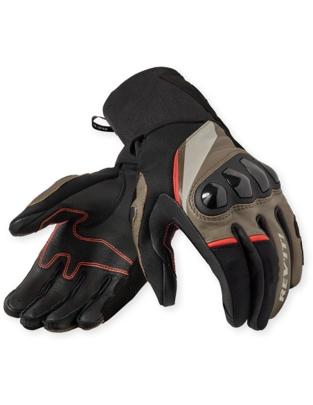 Guantes Revit Combustion | Negro y marrón