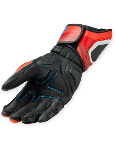 Guantes Revit Quantum 3 | Rojo neón y azul