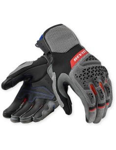 Guantes Revit Sand 5 | Gris y rojo