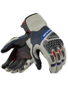 Guantes Revit Sand 5 | Plata y rojo