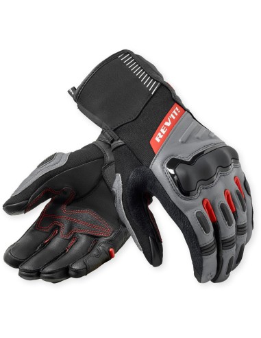 Guantes Revit Sand 5 H2O | Negro y gris