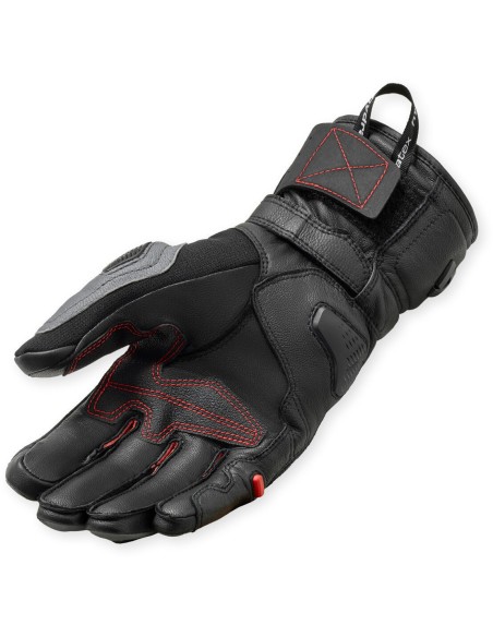 Guantes Revit Sand 5 H2O | Negro y gris