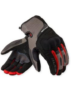 Guantes Revit Cavern | Gris y rojo