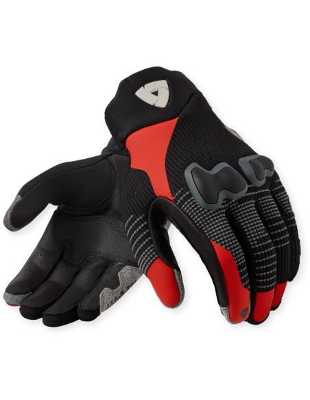 Guantes Revit Kinetik 2 | Negro y rojo