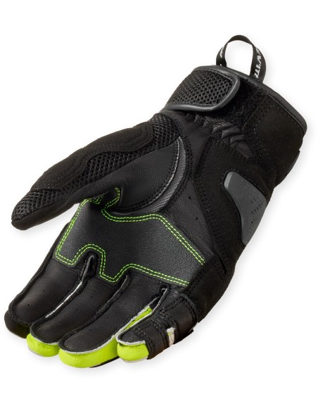 Guantes Revit Blaze | Gris claro y amarillo fluor