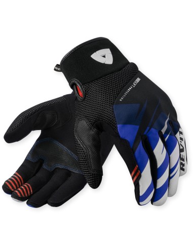 Guantes Revit Surge | Negro y azul