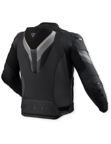 Chaqueta Revit Quantum 3 Pro | Negro y antracita
