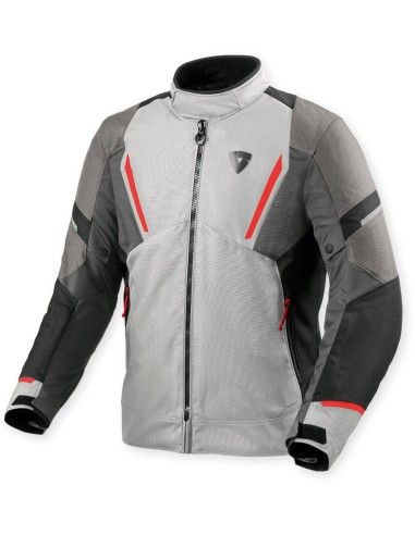 Chaqueta Revit Undulate H2O | Plata y gris