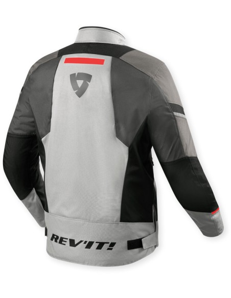 Chaqueta Revit Undulate H2O | Plata y gris