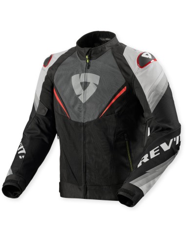 Chaqueta Revit Quantum 3 Air | Gris y rojo