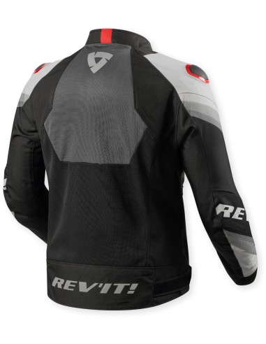 Chaqueta Revit Quantum 3 Air | Gris y rojo