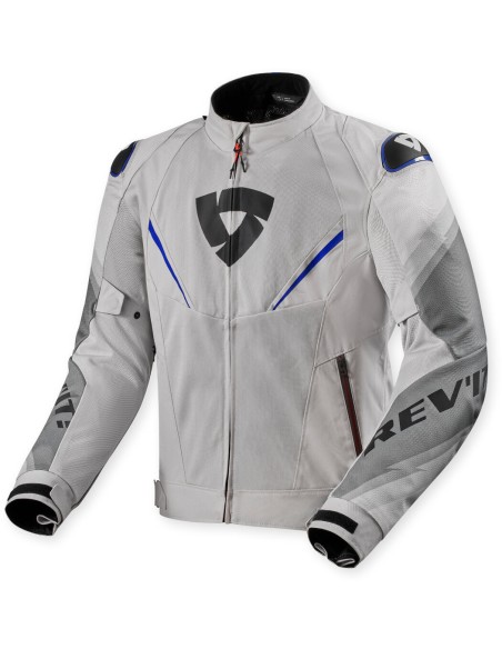 Chaqueta Revit Quantum 3 Air | Plata y azul
