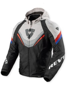 Chaqueta Revit Quantum 3 H2O | Negro y gris claro