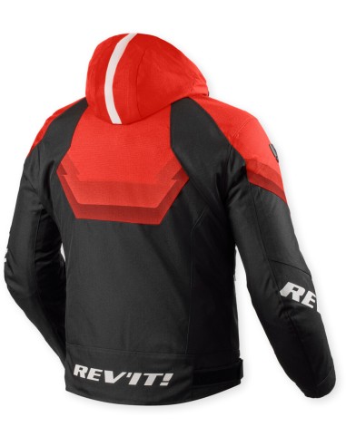 Chaqueta Revit Quantum 3 H2O | Negro y rojo