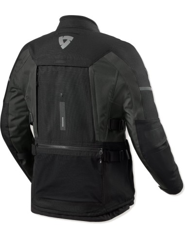 Chaqueta Revit Sand 5 H2O | Negro y antracita