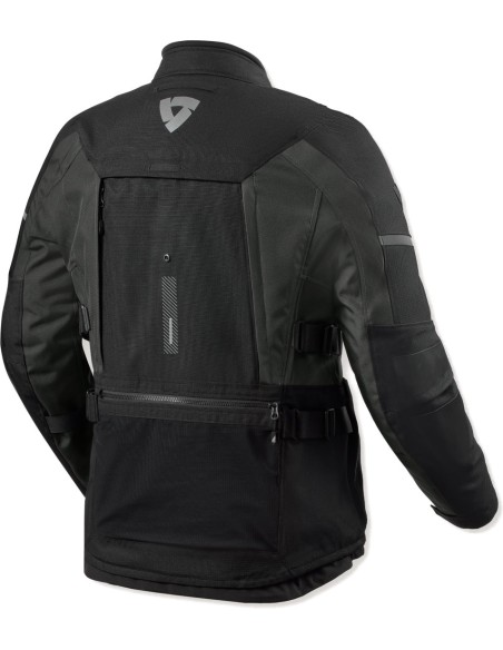 Chaqueta Revit Sand 5 H2O | Negro y antracita