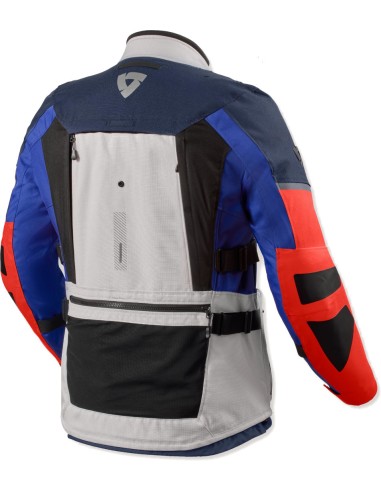 Chaqueta Revit Sand 5 H2O | Plata y azul