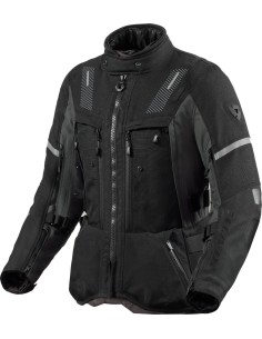 Chaqueta Revit Sand 5 H2O Ladies | Negro y antracita