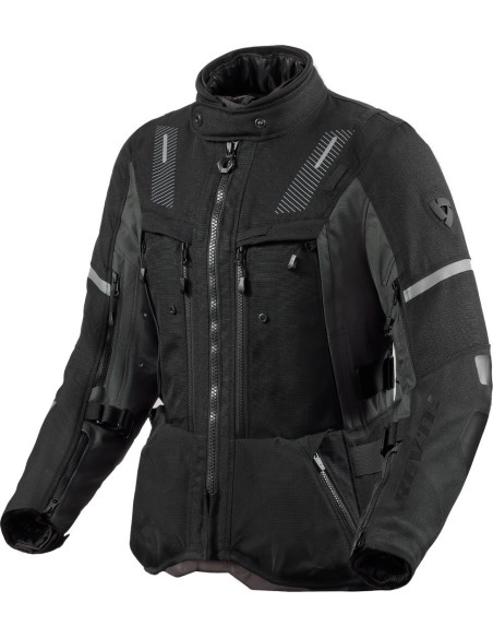 Chaqueta Revit Sand 5 H2O Ladies | Negro y antracita