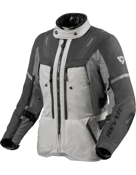 Chaqueta Revit Sand 5 H2O Ladies | Plata y antracita