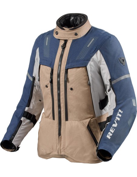 Chaqueta Revit Sand 5 H2O Ladies | Arena y azul