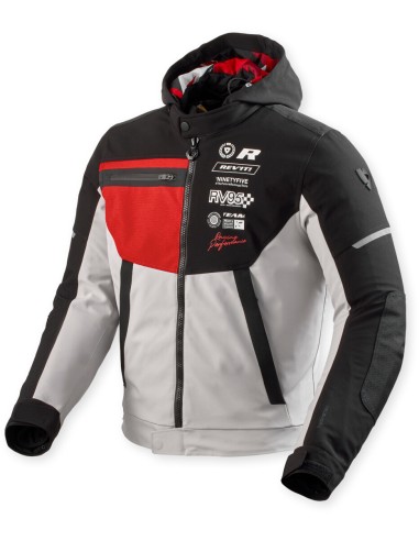 Chaqueta Revit Haste H2O | Negro y rojo