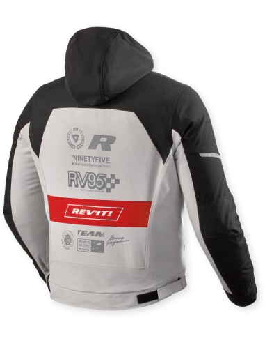 Chaqueta Revit Haste H2O | Negro y rojo