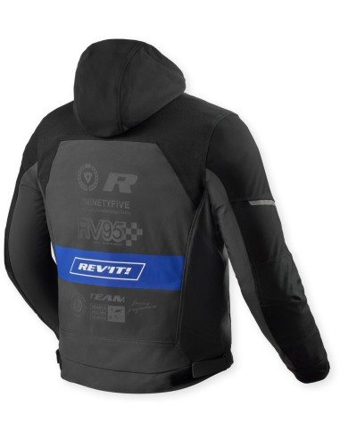 Chaqueta Revit Haste H2O | Negro y azul