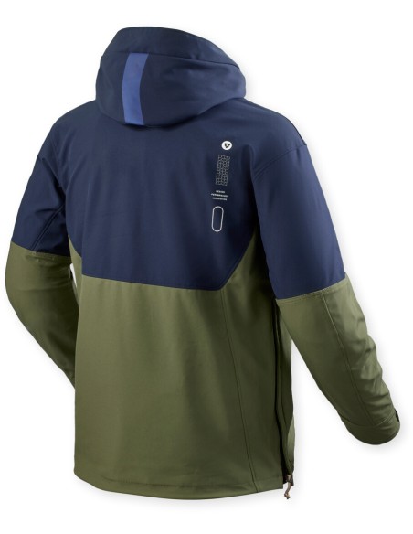 Chaqueta Revit Photon | Azul oscuro y verde