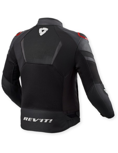 Chaqueta Revit Mantis 3 H2O | Negro y rojo