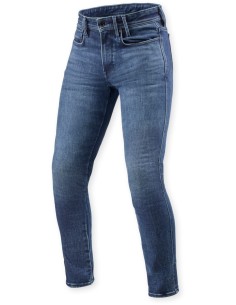 Pantalón Vaquero Revit Piston 3 SK Tallaje Corto | Azul