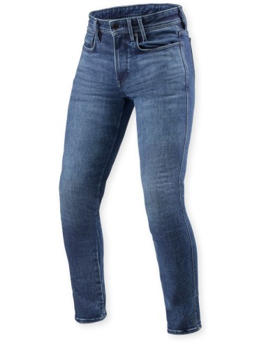 Pantalón Vaquero Revit Piston 3 SK Tallaje Extra Largo | Azul claro