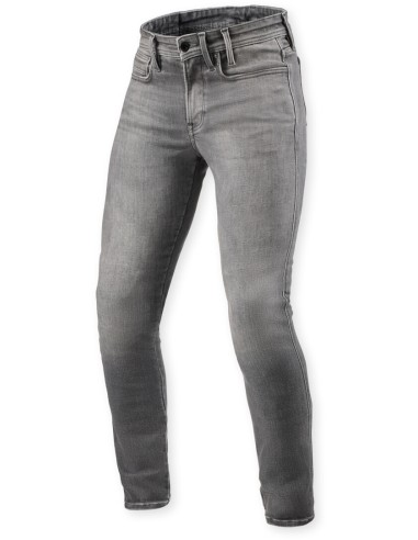 Pantalón Vaquero Revit Piston 3 SK Tallaje Corto | Gris