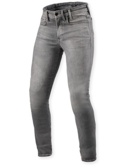 Pantalón Vaquero Revit Piston 3 SK Tallaje Corto | Gris