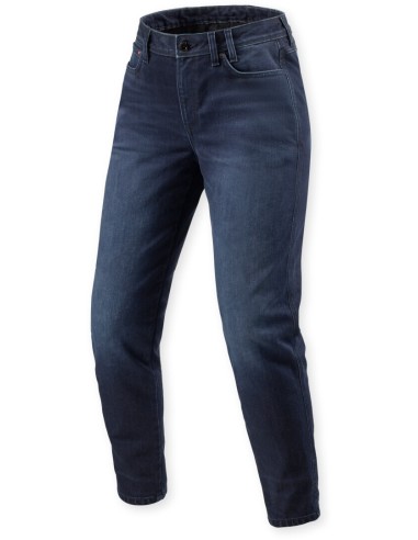 Pantalón Vaquero Revit Harper Ladies TF Tallaje Corto | Azul oscuro
