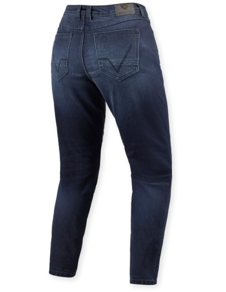 Pantalón Vaquero Revit Harper Ladies TF Tallaje Corto | Azul oscuro