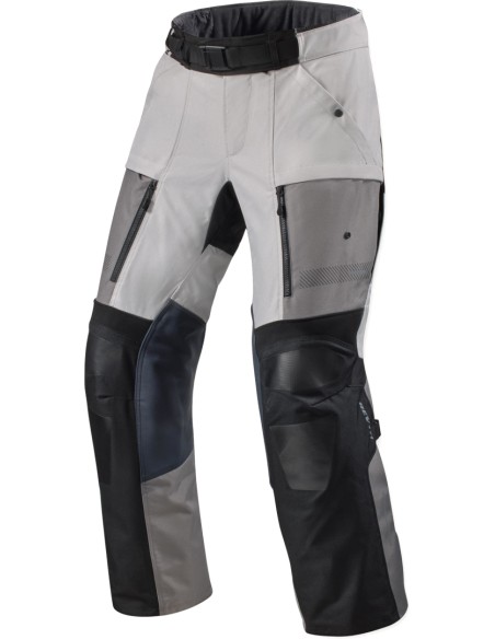 Pantalones Revit Sand 5 H2O Tallaje Corto | Plata y negro