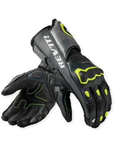 Guantes Revit Quantum 3 | Negro y blanco