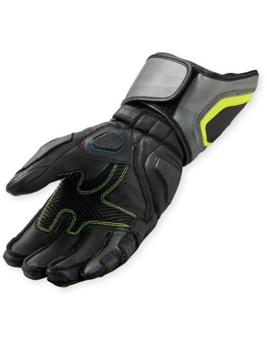Guantes Revit Quantum 3 | Gris y amarillo fluor