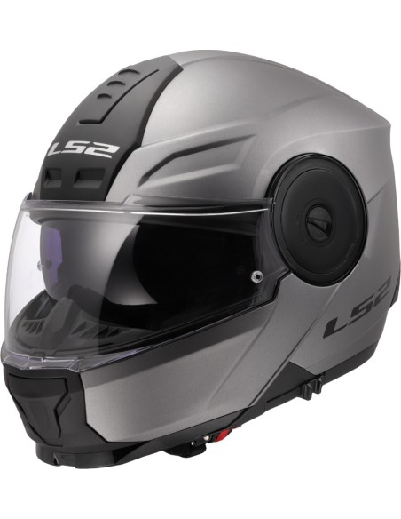 Casco LS2 Scope II Solid | Mate-Titanio