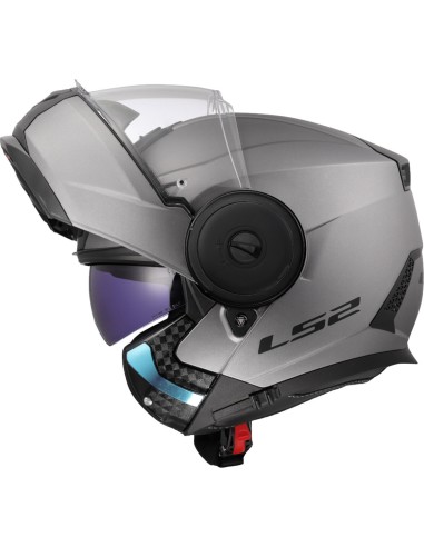 Casco LS2 Scope II Solid | Mate-Titanio