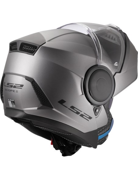 Casco LS2 Scope II Solid | Mate-Titanio