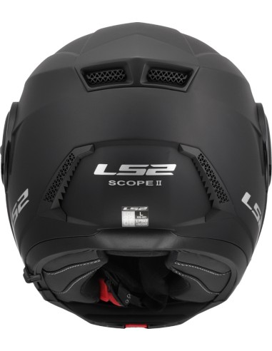Casco LS2 Scope II Solid | Mate-Negro