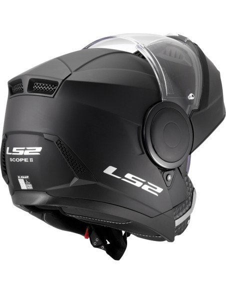 Casco LS2 Scope II Solid | Mate-Negro